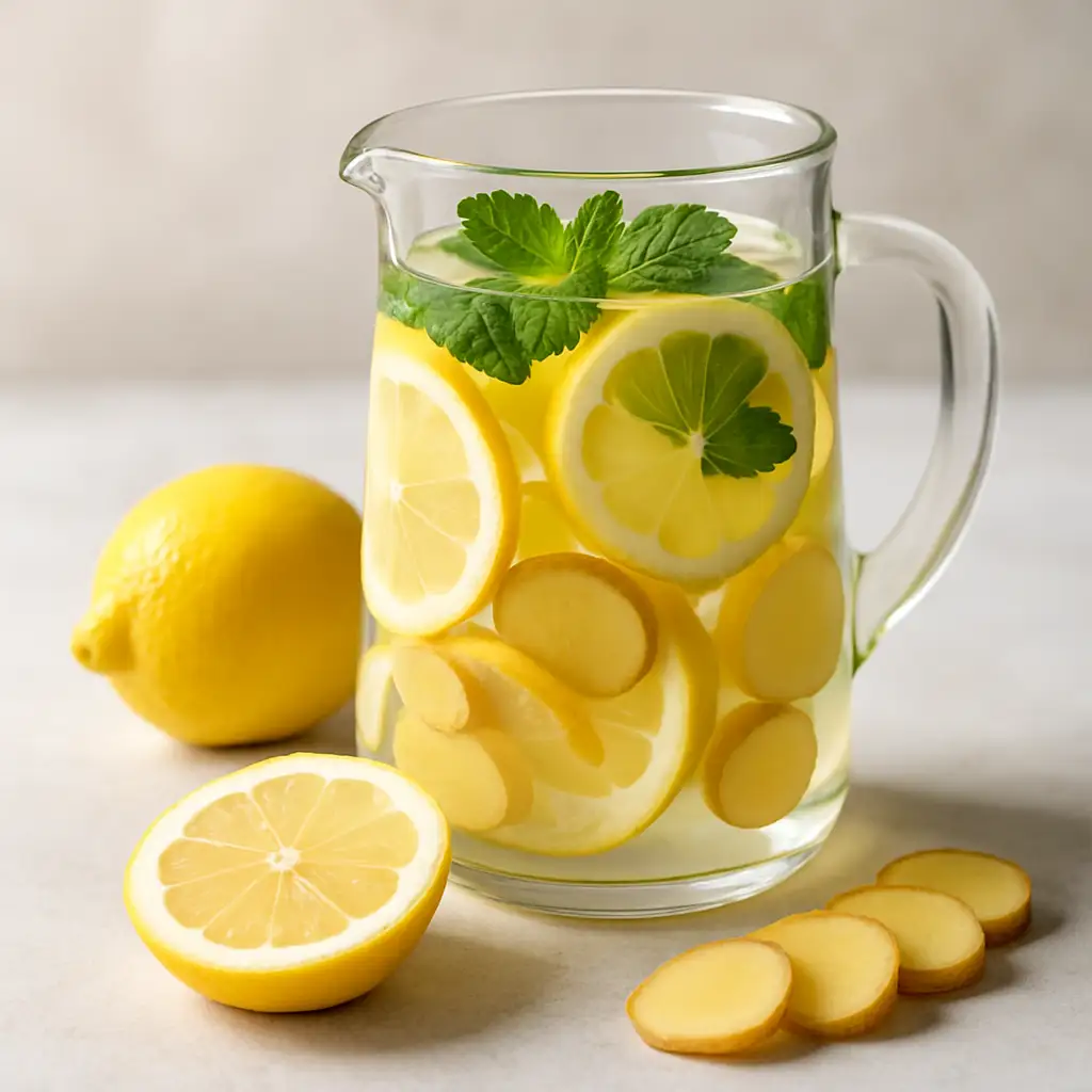 Lemon-Ginger Infused Water