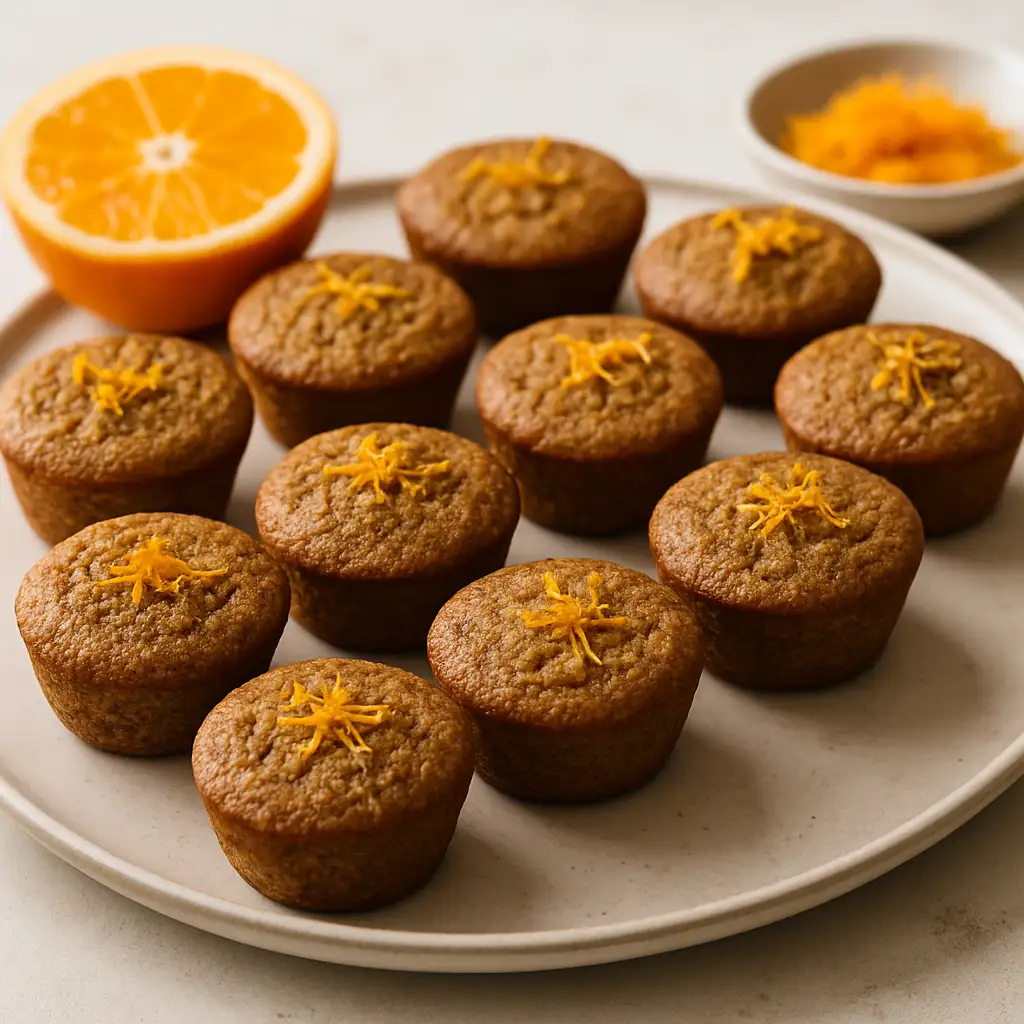 Tunisian Orange–Olive Oil Mini Cakelets