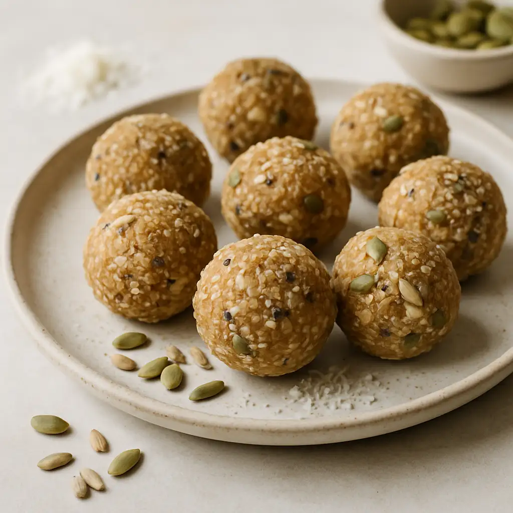 Nutritious Tigernut & Seed Bliss Balls