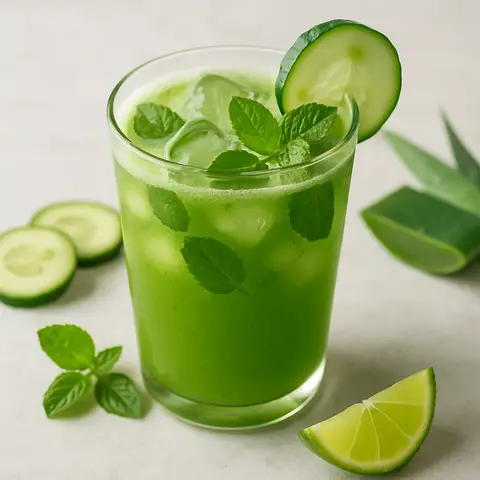 Cucumber-Aloe Electrolyte Cooler