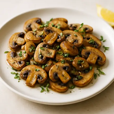 Warm Sautéed Mushrooms with Fresh Thyme