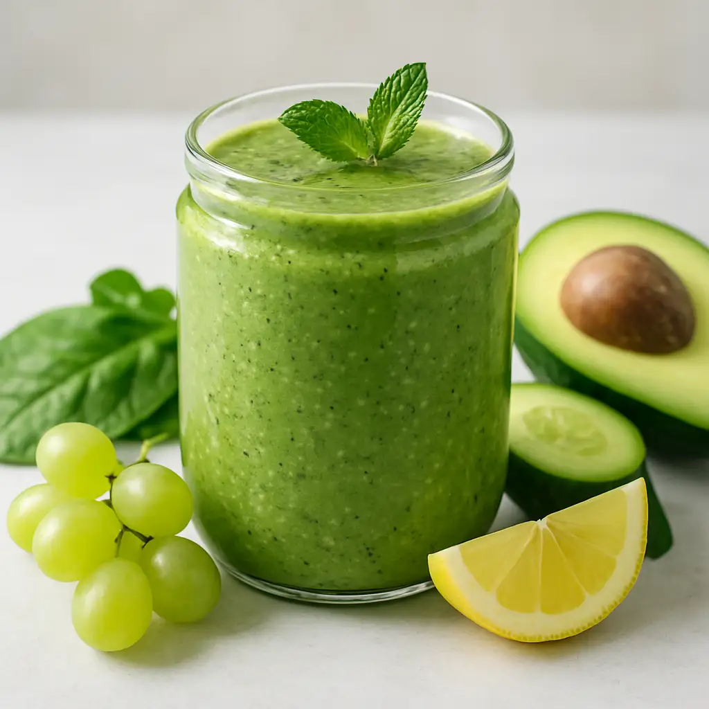 Spinach Green Grape Gentle Cleanse Smoothie