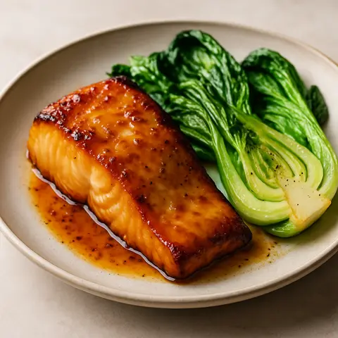Miso-Glazed Black Cod with Bok Choy