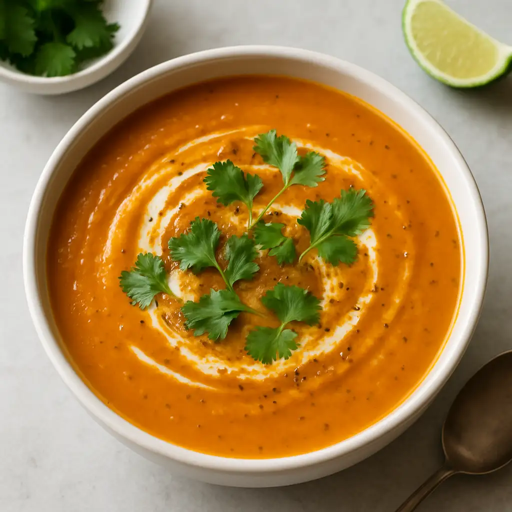 Spiced Pumpkin & Coconut Soup