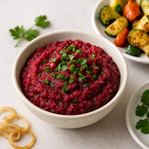 Nutritious Beetroot Chutney (Low-Carb, Savory)