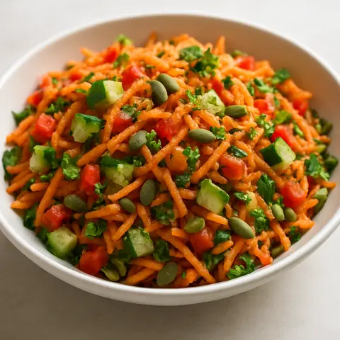 Moroccan-Spiced Carrot & Date-Free Salad