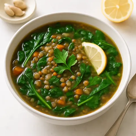 Lentil and Spinach Soup