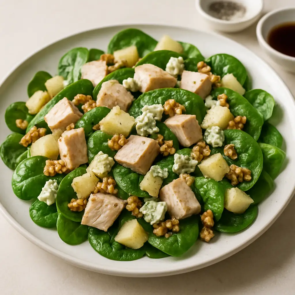 Turkey, Pear & Gorgonzola Salad