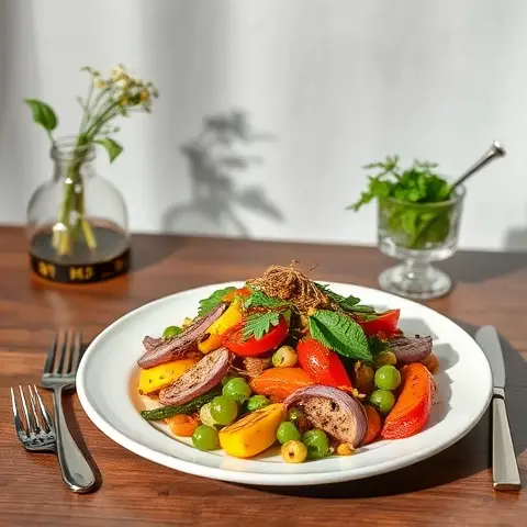 Charred Corn-Free Mexican Street Salad