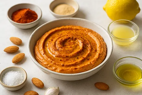 Smoked Paprika Almond Butter Dip