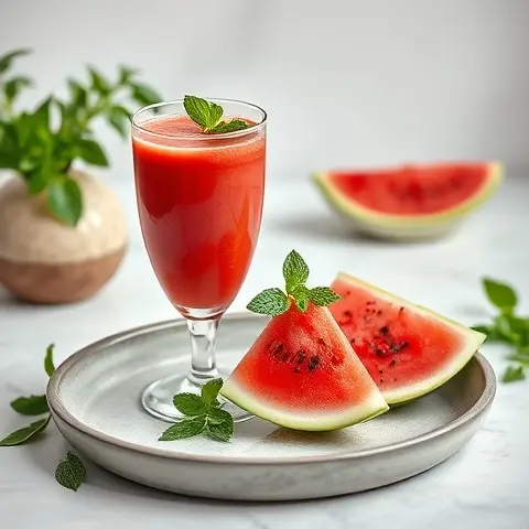 Watermelon Mint Hydration Power Smoothie