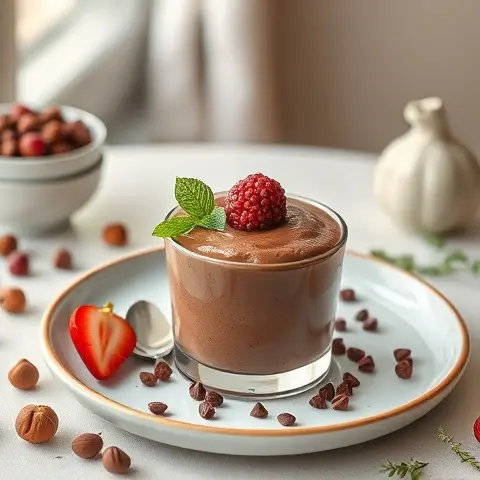 Chocolate Hazelnut-Free Mousse Cups