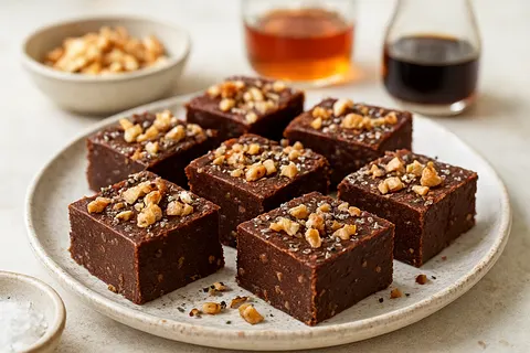 Nutty Cacao Tahini-Free Fudge