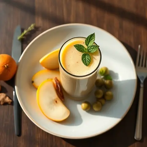 Pear Ginger Anti Bloat Smoothie