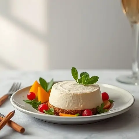 25 Cardamom Vanilla Cheesecake Mousse