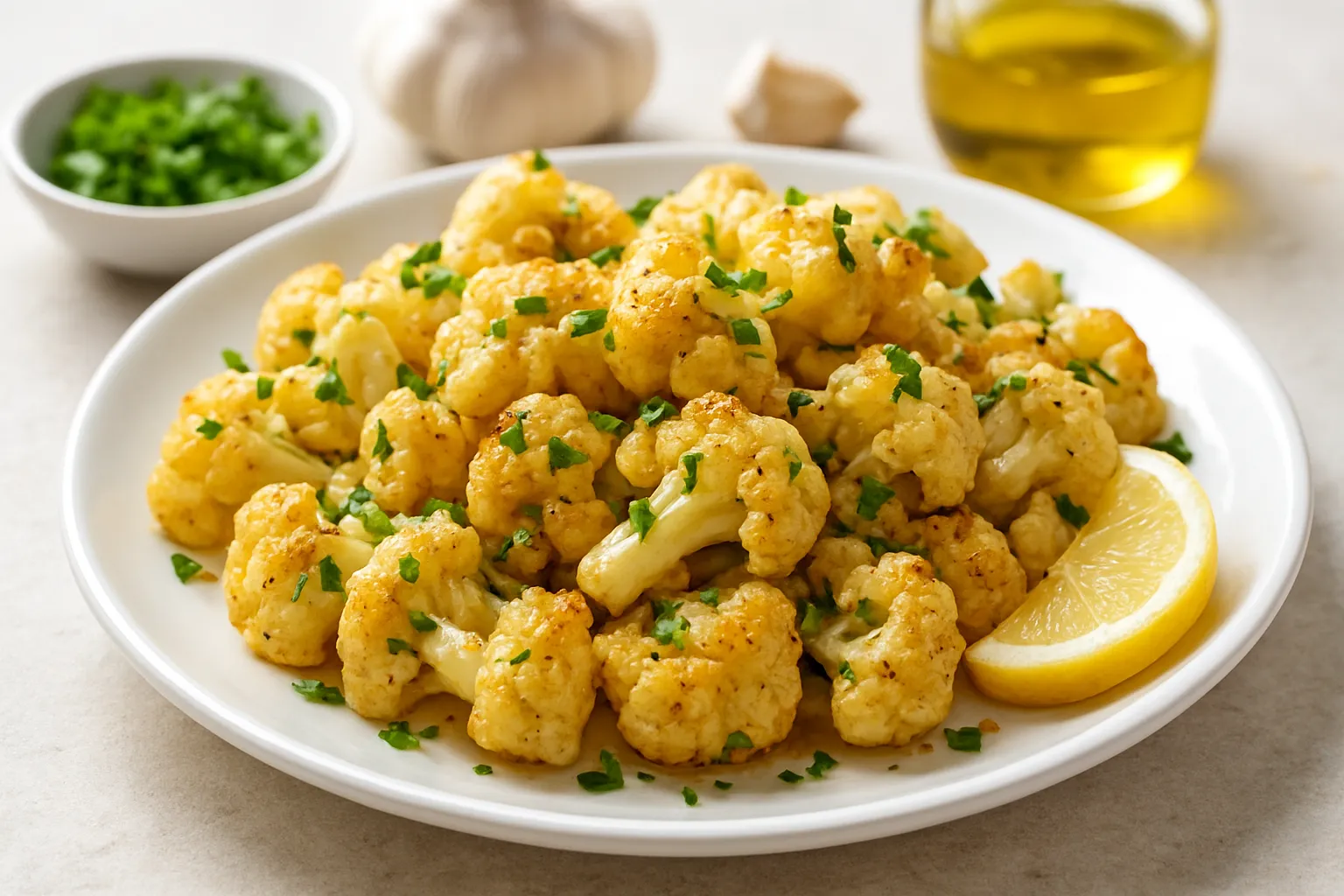 Garlic Cauliflower Sauté