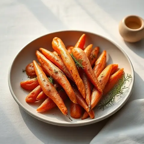 Roasted Baby Carrots with Cumin