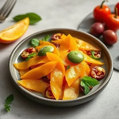 Sugar-Free Mango Chili Lime Fruit Leather