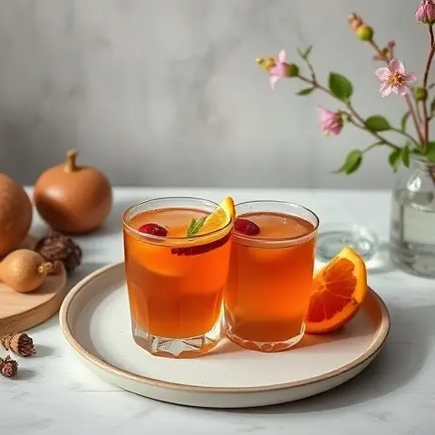 Spiced Hibiscus & Ginger Warm Brew