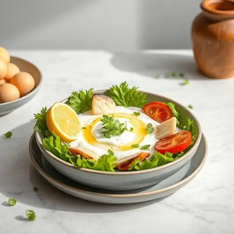 Lemon-Scallion White Fish and Yogurt Dip