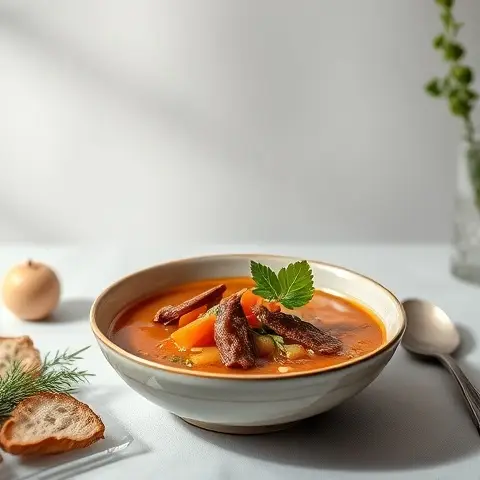 Thai Beef Coconut Soup (Sugar-Free)