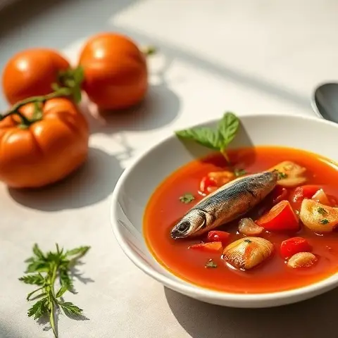 Sardine and Tomato Broth