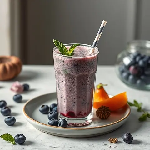 Collagen Blueberry-Spinach Shake