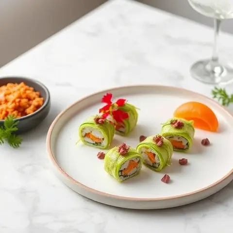 Zoodle Sushi Bites