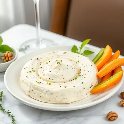 Nutty Blue Cheese and Walnut Dip (Low-Carb)