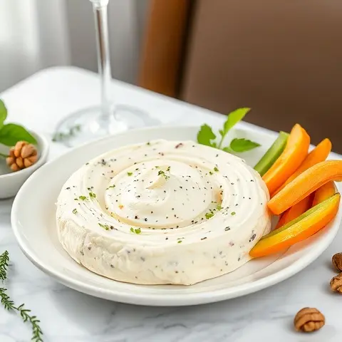 Nutty Blue Cheese and Walnut Dip (Low-Carb)