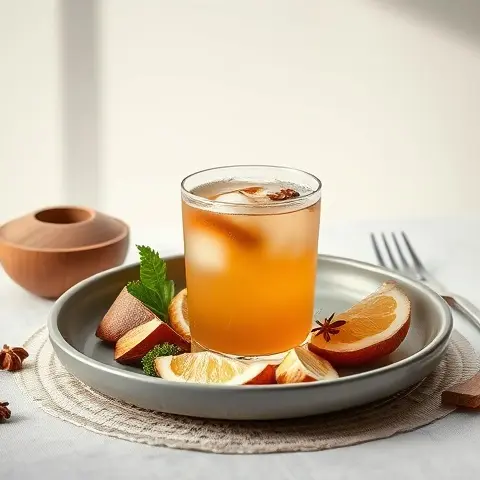 Chai-Spiced Coconut Iced Tea