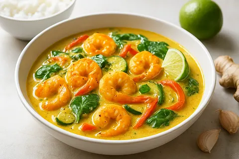 Coconut-Curry Prawn Stew