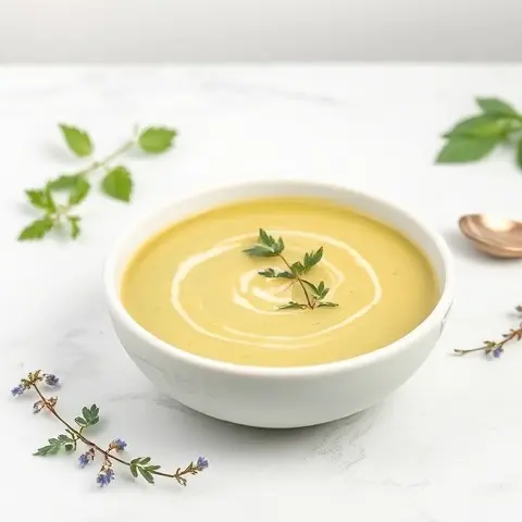 Zucchini & Fresh Herb Soup