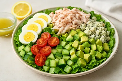Turkey Cobb Salad with Avocado & Blue Cheese