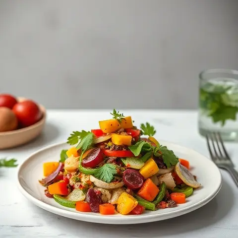 Chicken-and-Mango-Free Kachumber Salad