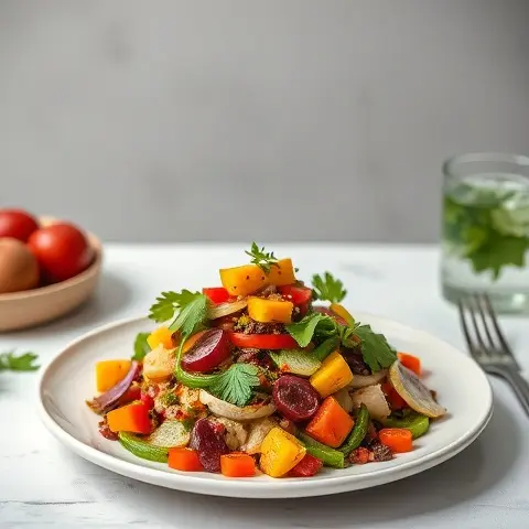 Chicken-and-Mango-Free Kachumber Salad