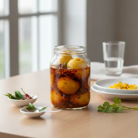 Nimbu Ka Achaar (Indian Lemon Pickle)