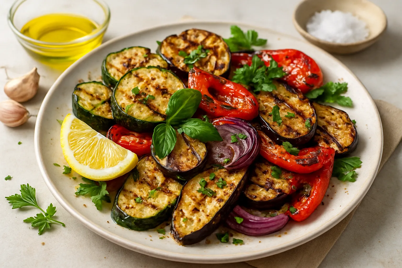 Mediterranean Grilled Veg Platter