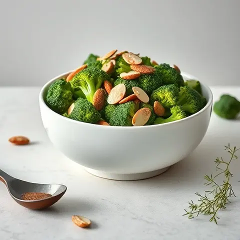 Broccoli, Almond & Tarragon Crunch Salad
