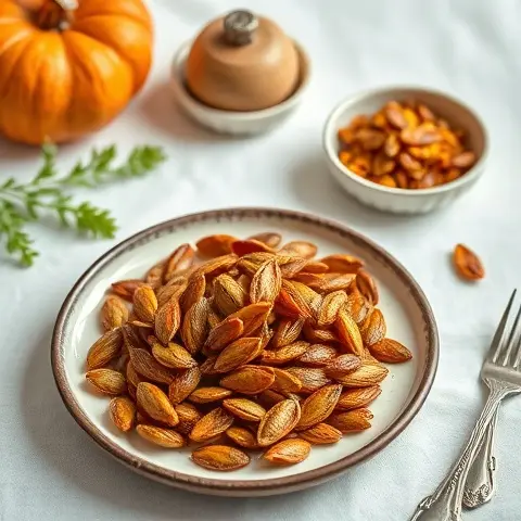 Spicy Roasted Pumpkin Seeds