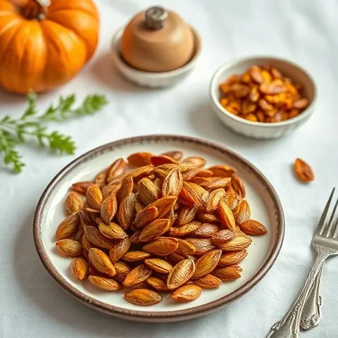 Spicy Roasted Pumpkin Seeds