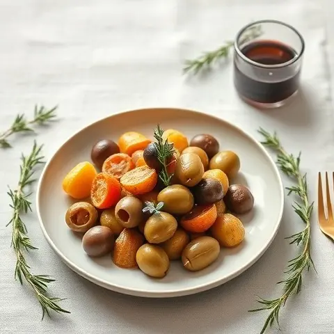 Rosemary-Garlic Olive Mix