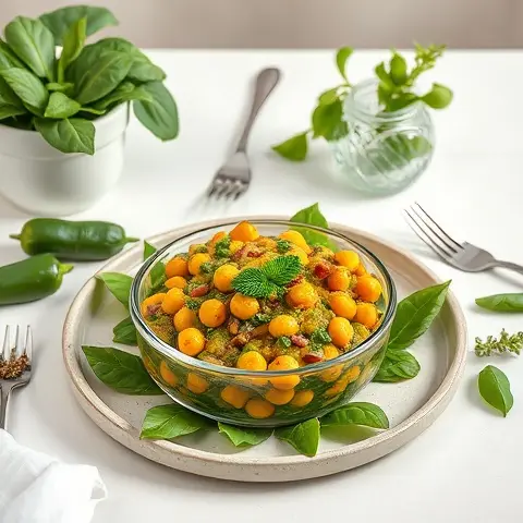 Nutritious Curry-Spinach Green Chutney