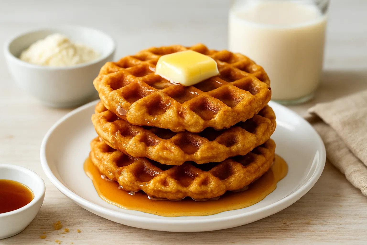 Keto Coconut Flour Waffles