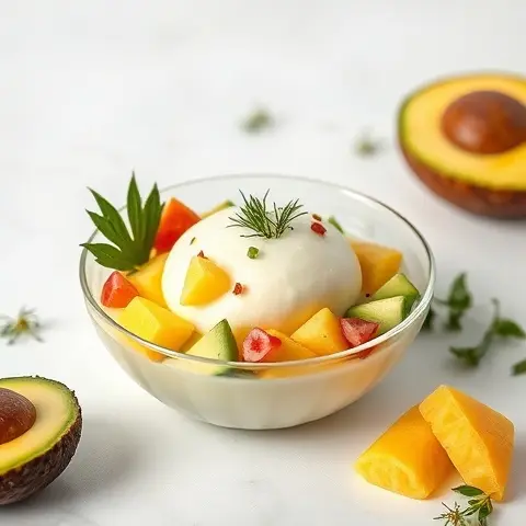 25 Pineapple Avocado “Glow” Pudding