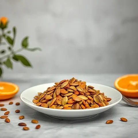 Pumpkin Seed Snack Mix with Orange Zest