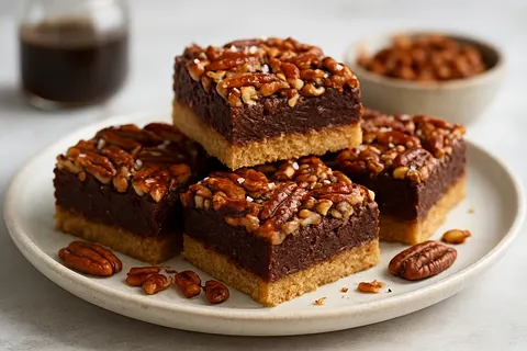 Maple-Free Pecan Pie Squares