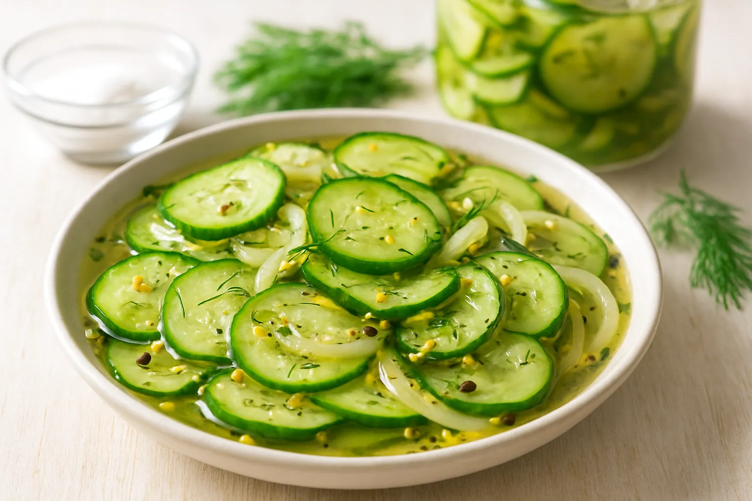Sugar-Free Bread-and-Butter Style Pickles
