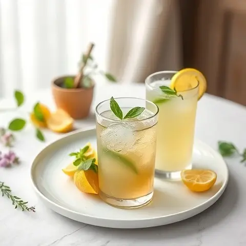 Lemon Verbena & Green Tea Refresher
