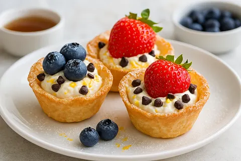 Nut-Free Ricotta Citrus Cannoli Cups